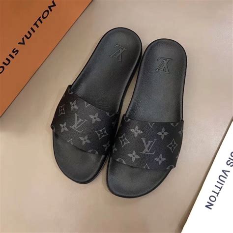 lv slippers men|lv slides for men.